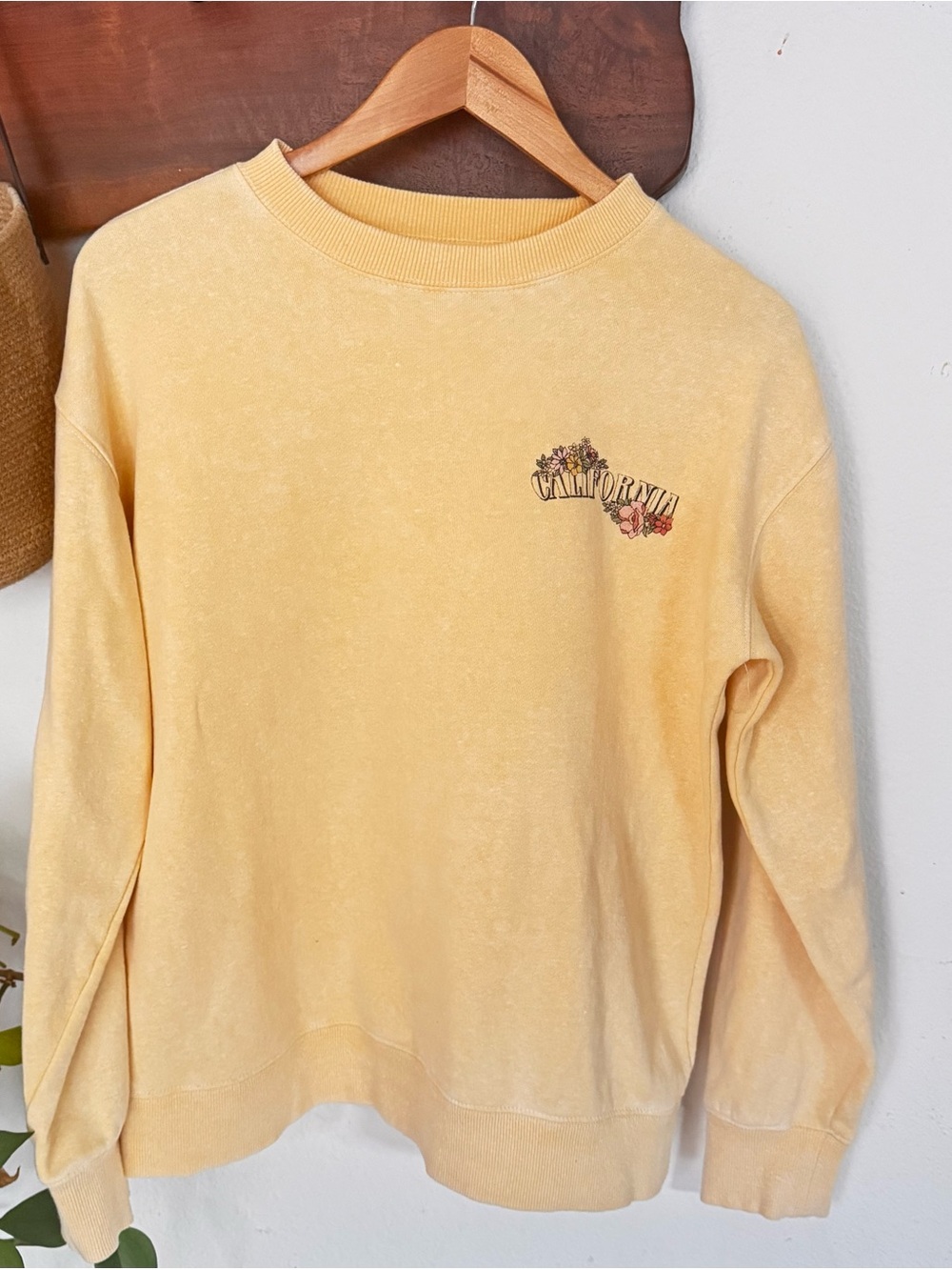 Billabong x The Salty Blonde California Graphic Crewneck Sweatshirt SM Coastal